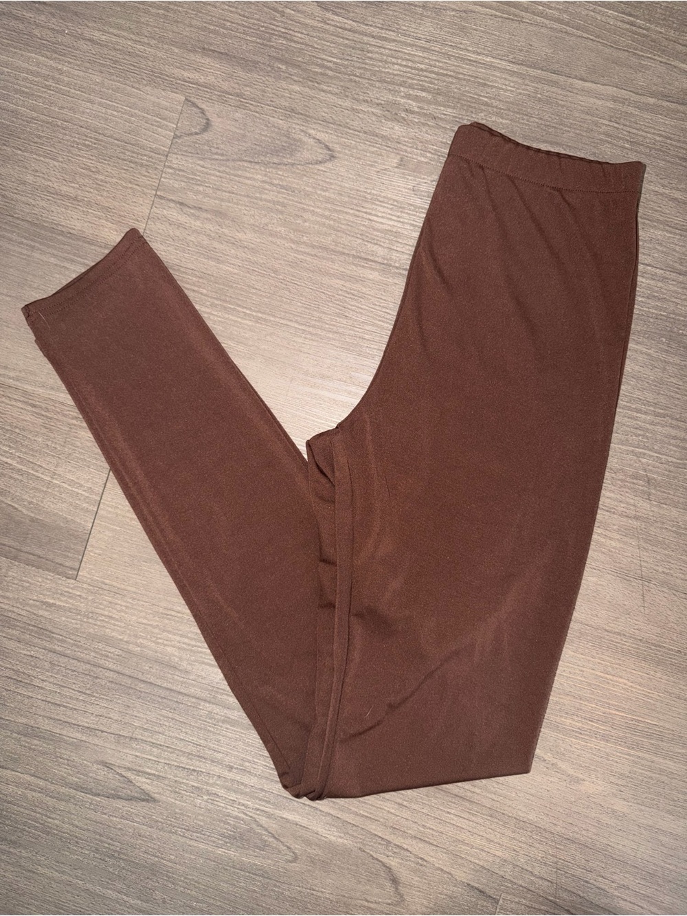 Chocolate Cocoa High-Rise Leggings